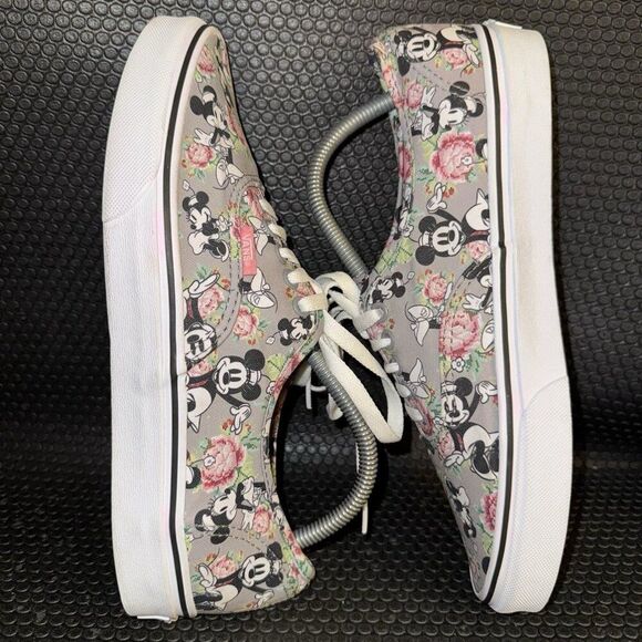 VANS Disney x Authentic Minnie Mouse Digi Roses Comfort Shoe Women’s Size 10.5 - Picture 5 of 8